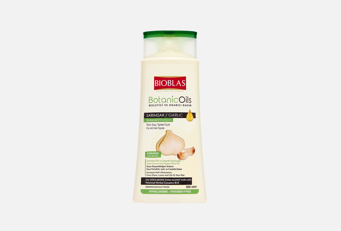 BOTANIC OILS GARLIC SHAMPOO 360 мл