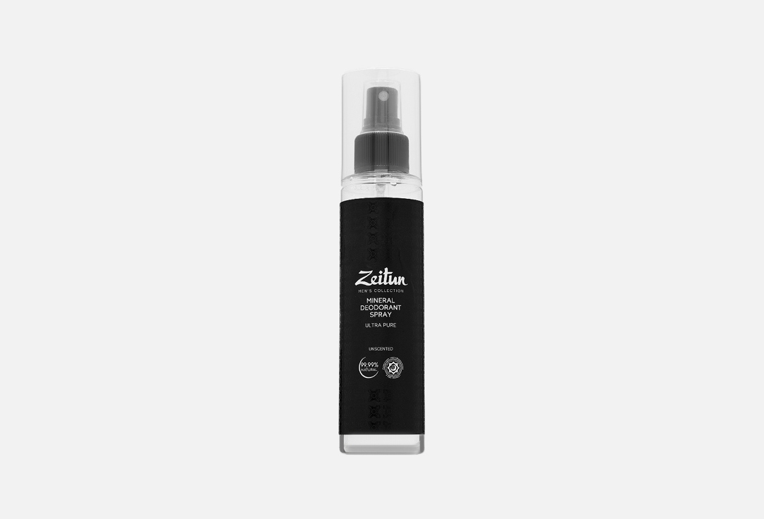 Mineral Deodorant Spray for men Unscented. Ultra Pure 150 мл