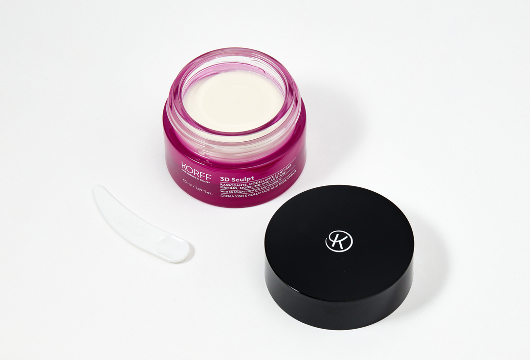 KORFF 3D Sculpt FIRMING, MODELING AND ANTI-AGE FACE AND NECK CREAM 50 мл — фото 2