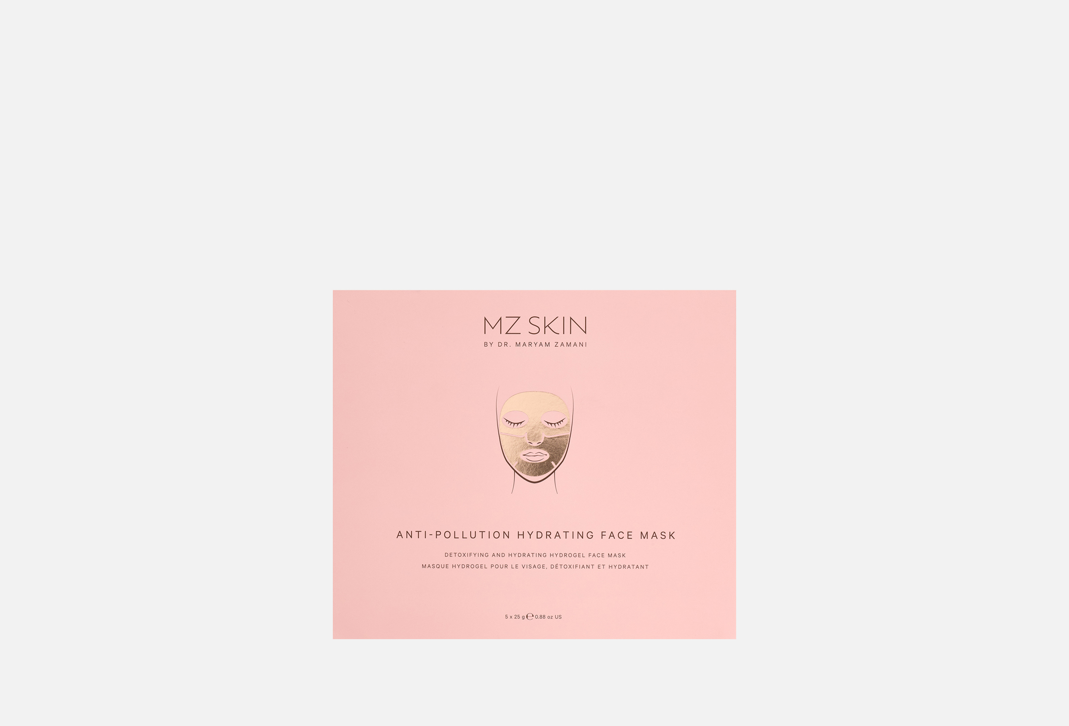 MZ SKIN Набор увлажняющих масок для лица Anti-Pollution Hydrating