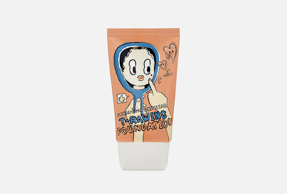 ELIZAVECCA SKIN LIAR T-RAWING FOUNDATION 50 мл