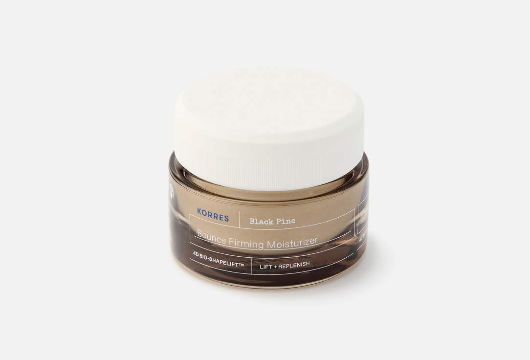KORRES BLACK PINE 4D BioShapeLift Bounce Firming Moisturiser 40 мл — фото 2