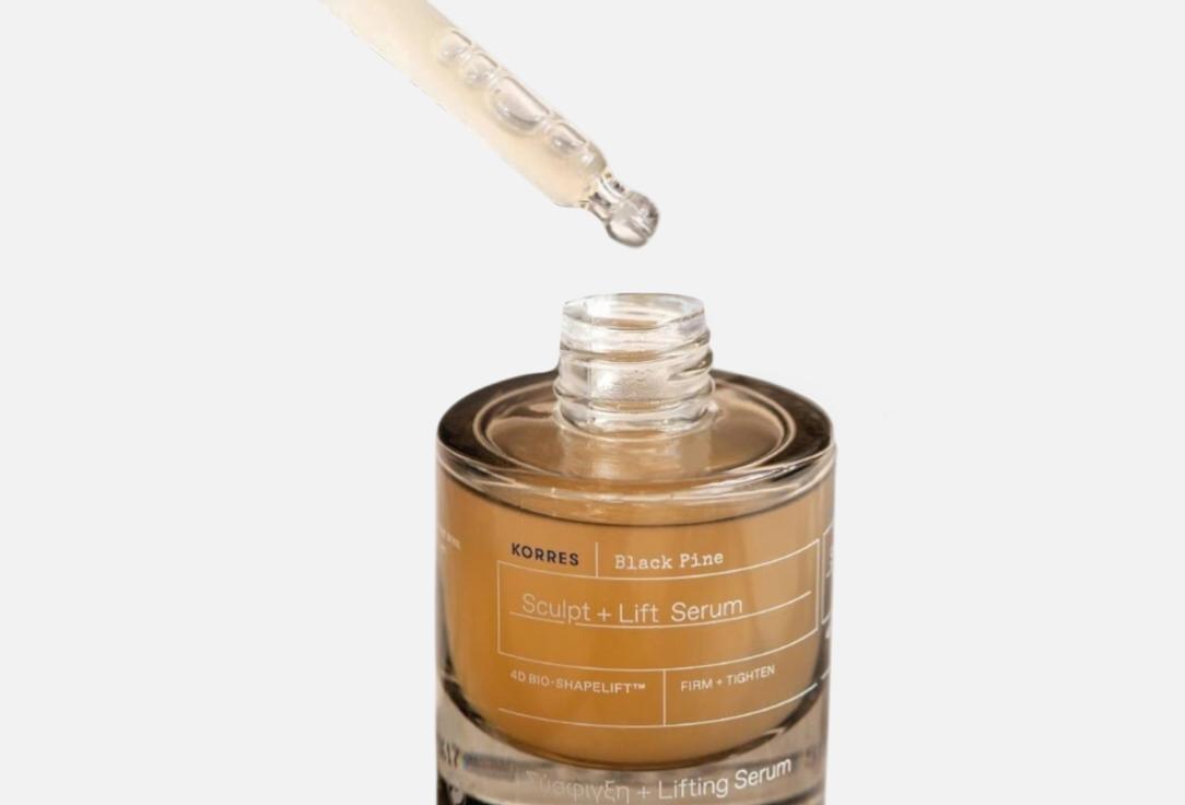 KORRES BLACK PINE 4D BioShapeLift Sculpt and Lift Serum 30 мл — фото 5
