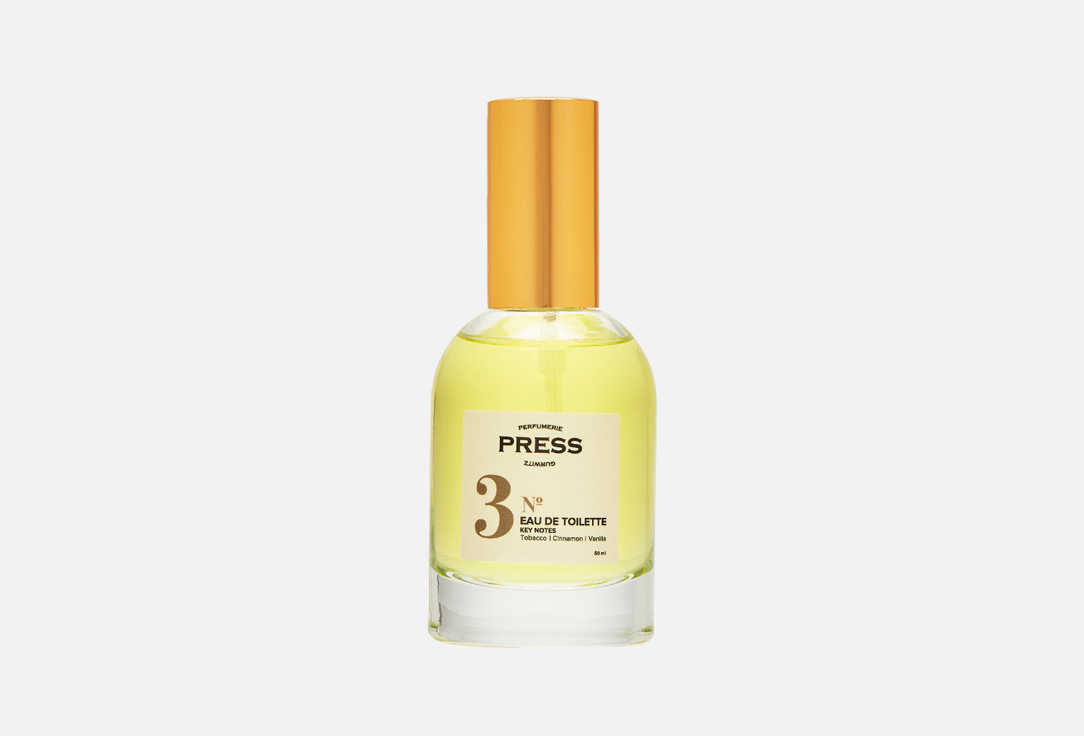 PRESS GURWITZ PERFUMERIE №3 Tobacco, Cinnamon, Vanilla 50 мл — фото 1