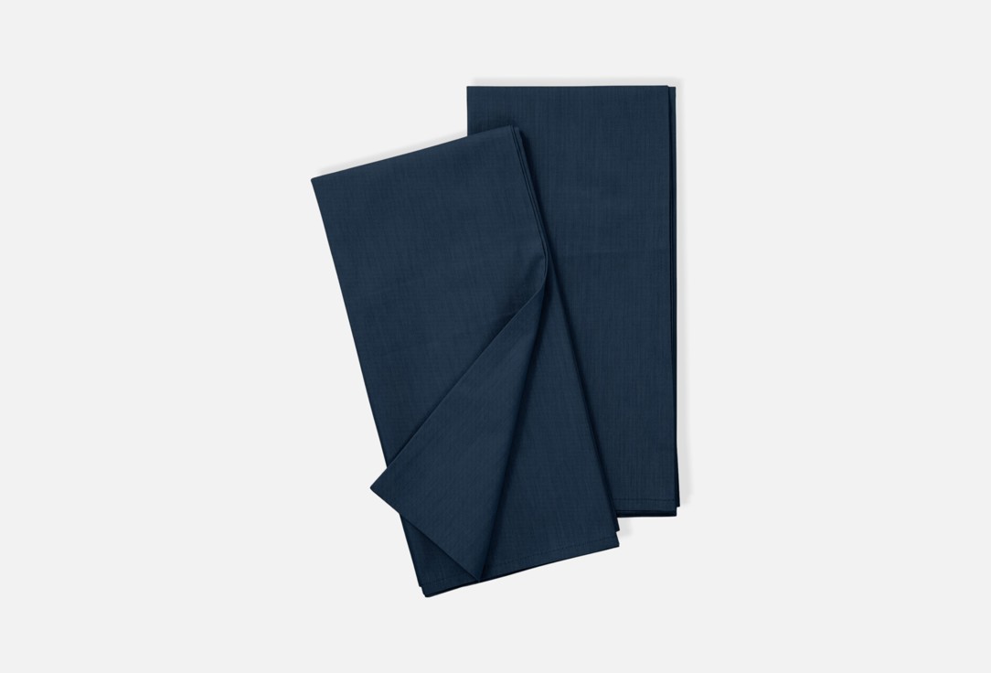 Twilight blue, синий, 70х70 2 шт
