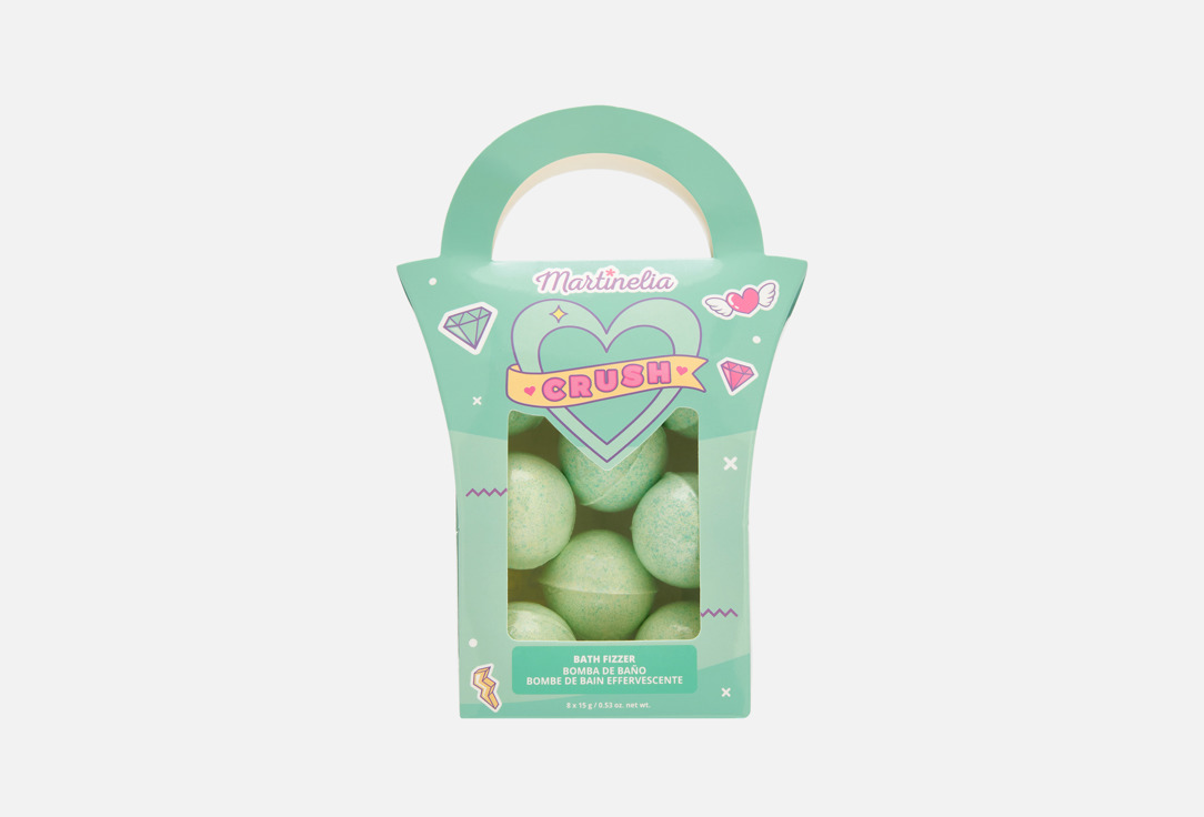 Crush Bath Bombs Pack (green) 8 шт