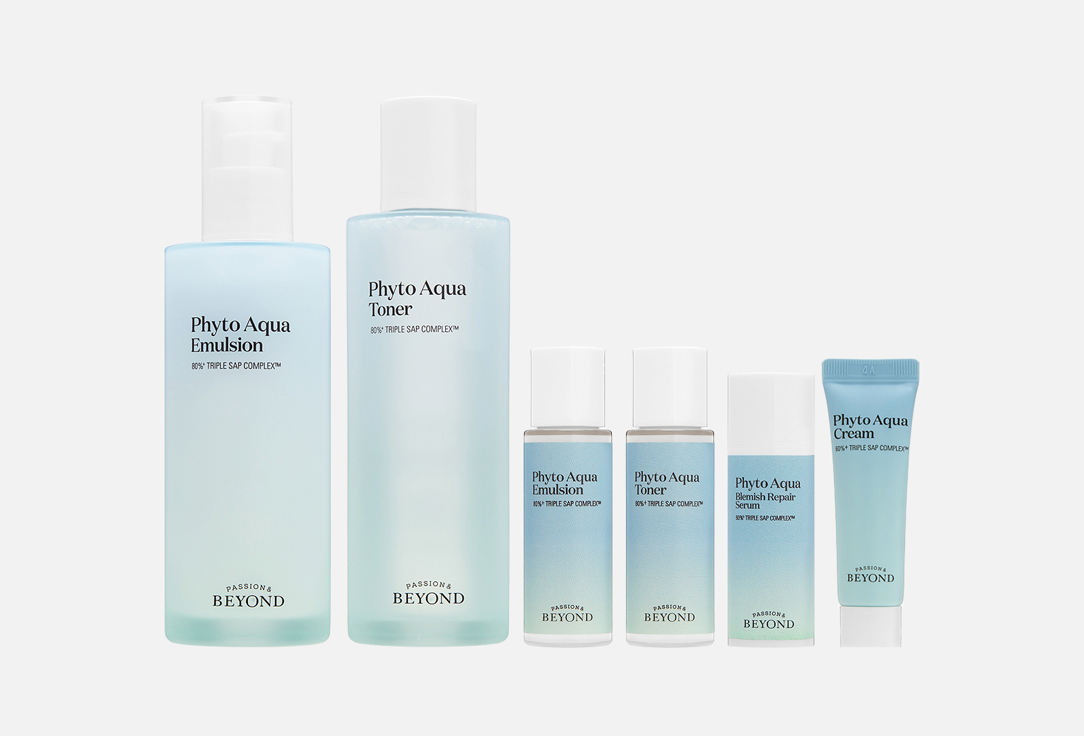 PASSION&BEYOND Phyto Aqua Skin Care Set 6 шт — фото 1