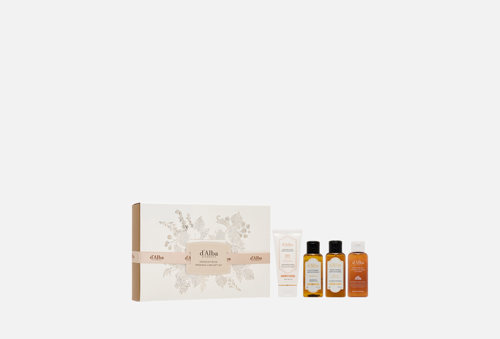 d'Alba Подарочный набор Premium Vegan Personal Care Gift Set 4 шт