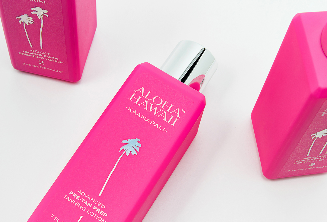 TAN INCORPORATED Aloha Hawaii 3 Step Total tanning system 3 шт — фото 3