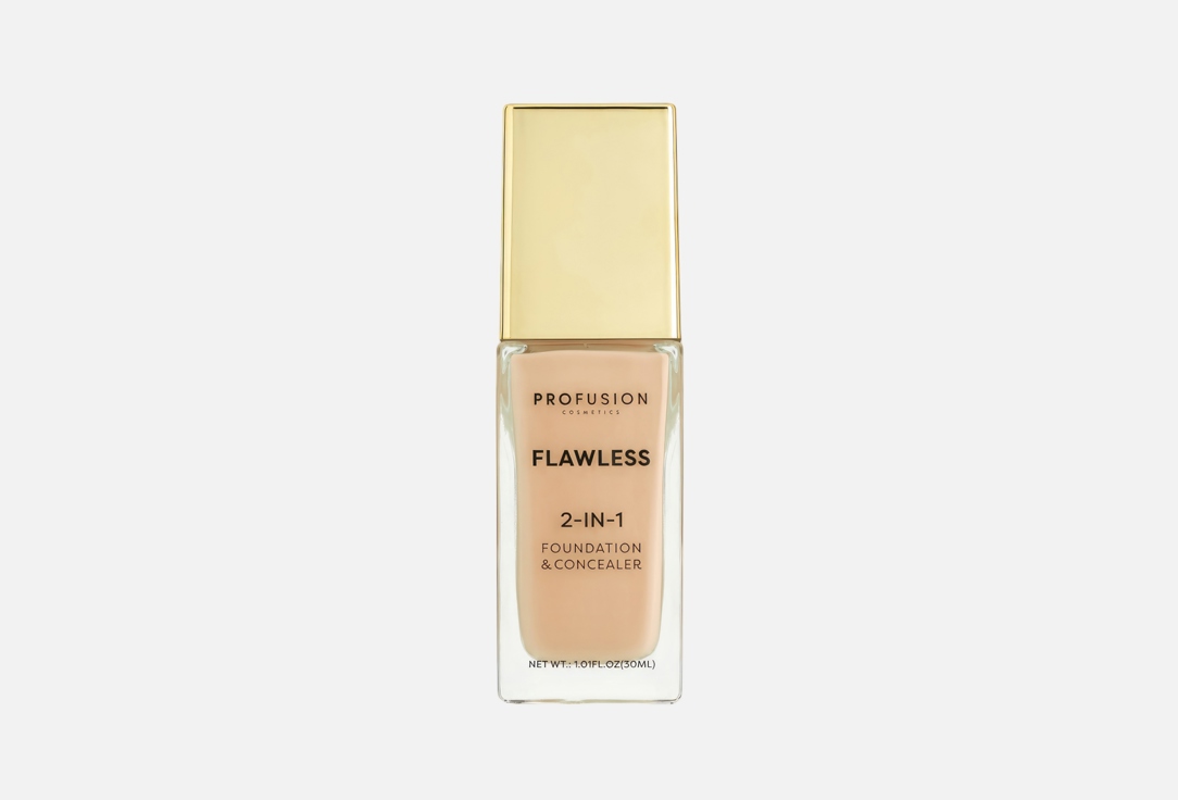 2-in-1 foundation & concealer 30 мл