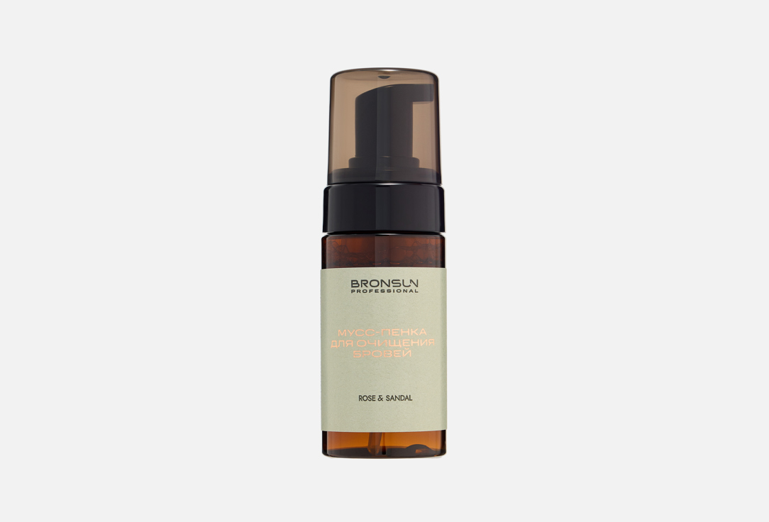 Eyebrow mousse cleanser rose&sandal 100 мл