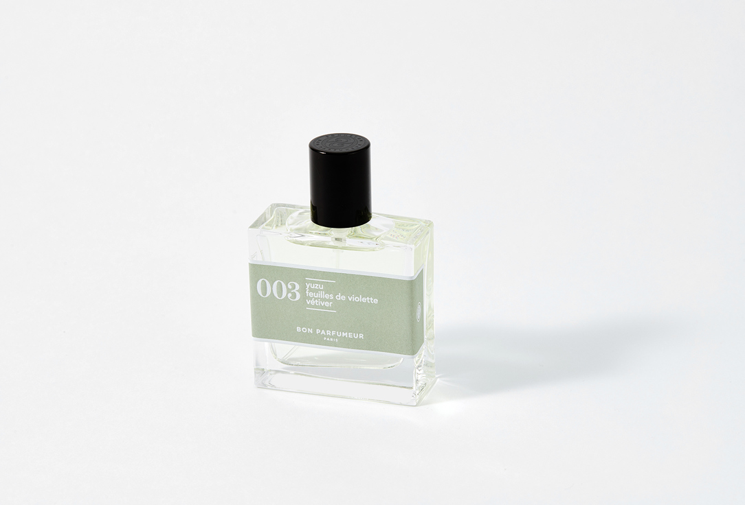 BON PARFUMEUR PARIS 003 – yuzu, feuilles de violette, vétiver 30 мл — фото 4