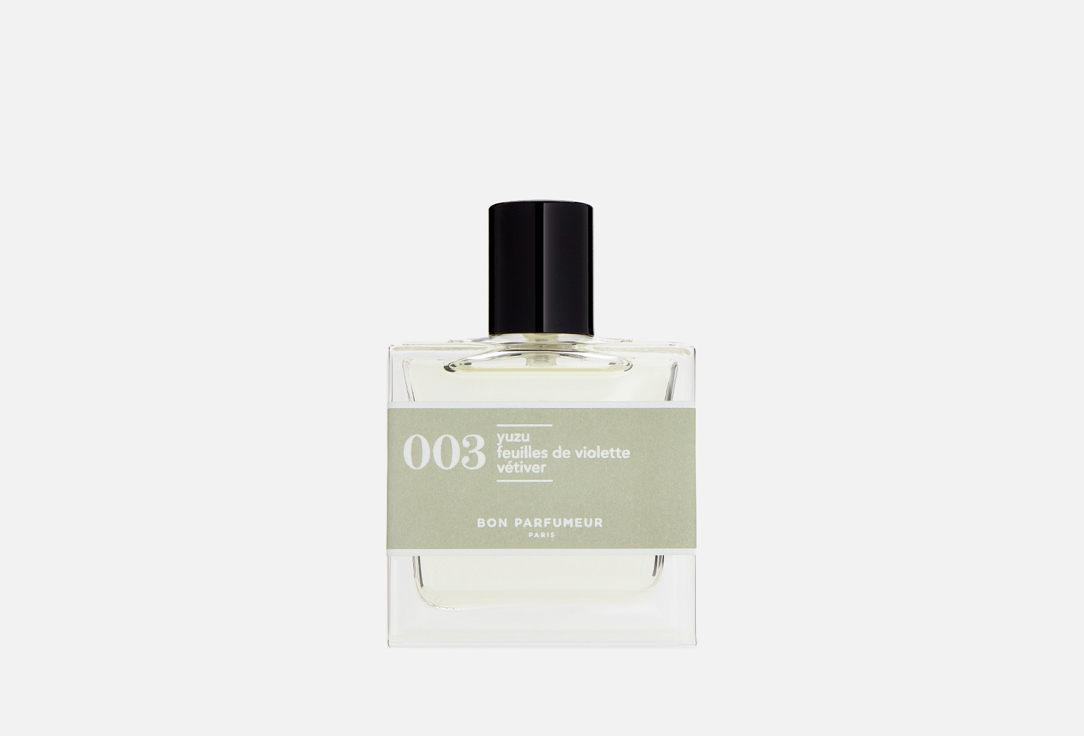 BON PARFUMEUR PARIS 003 – yuzu, feuilles de violette, vétiver 30 мл — фото 1
