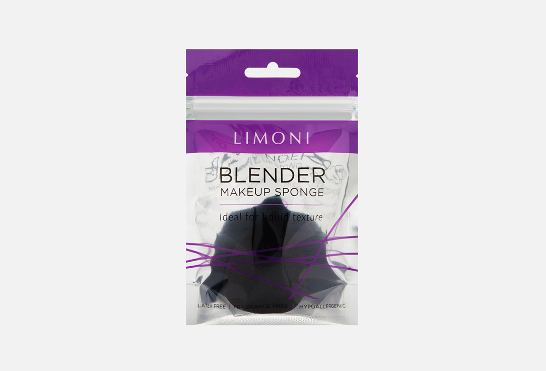 Blender makeup sponge black 1 шт