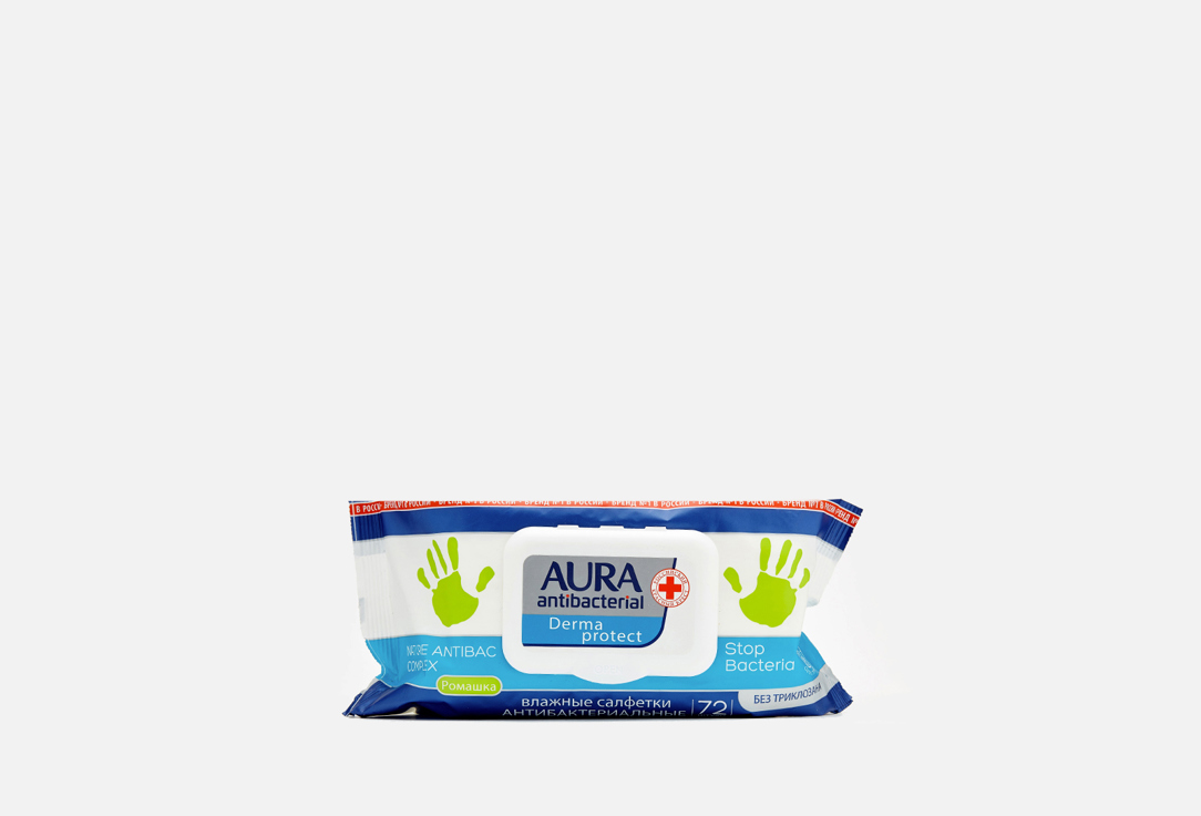Antibacterial Wet Wipes 72 шт